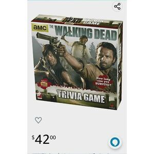 NIB WALKING DEAD TRIVIA GAME
